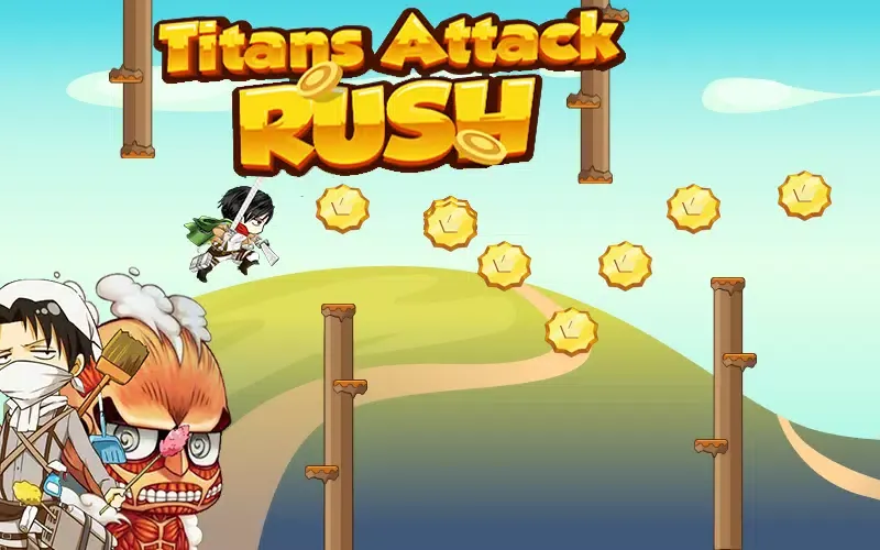Tangkapan layar Titans Attack Dash