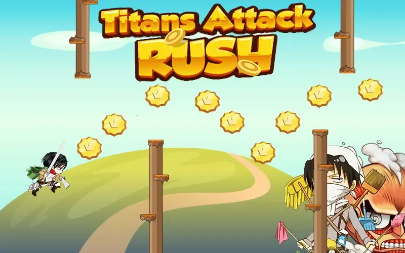 Tangkapan layar Titans Attack Dash
