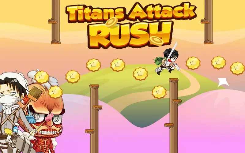 Tangkapan layar Titans Attack Dash