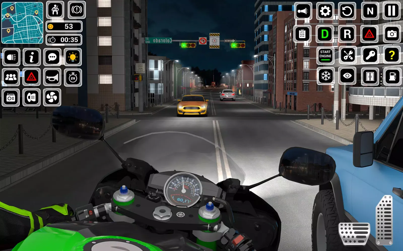 Open World Bike Driving Games Ekran Görüntüleri