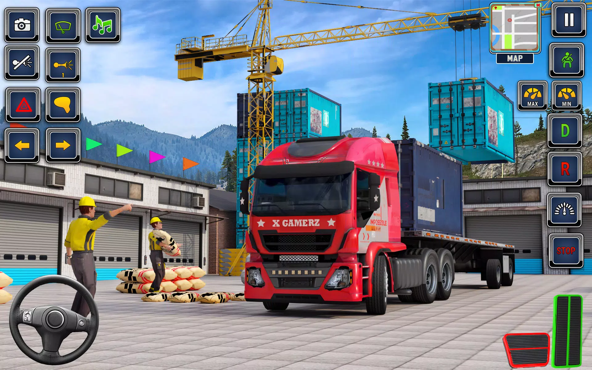 US Truck Driving Transport 3D Screenshots