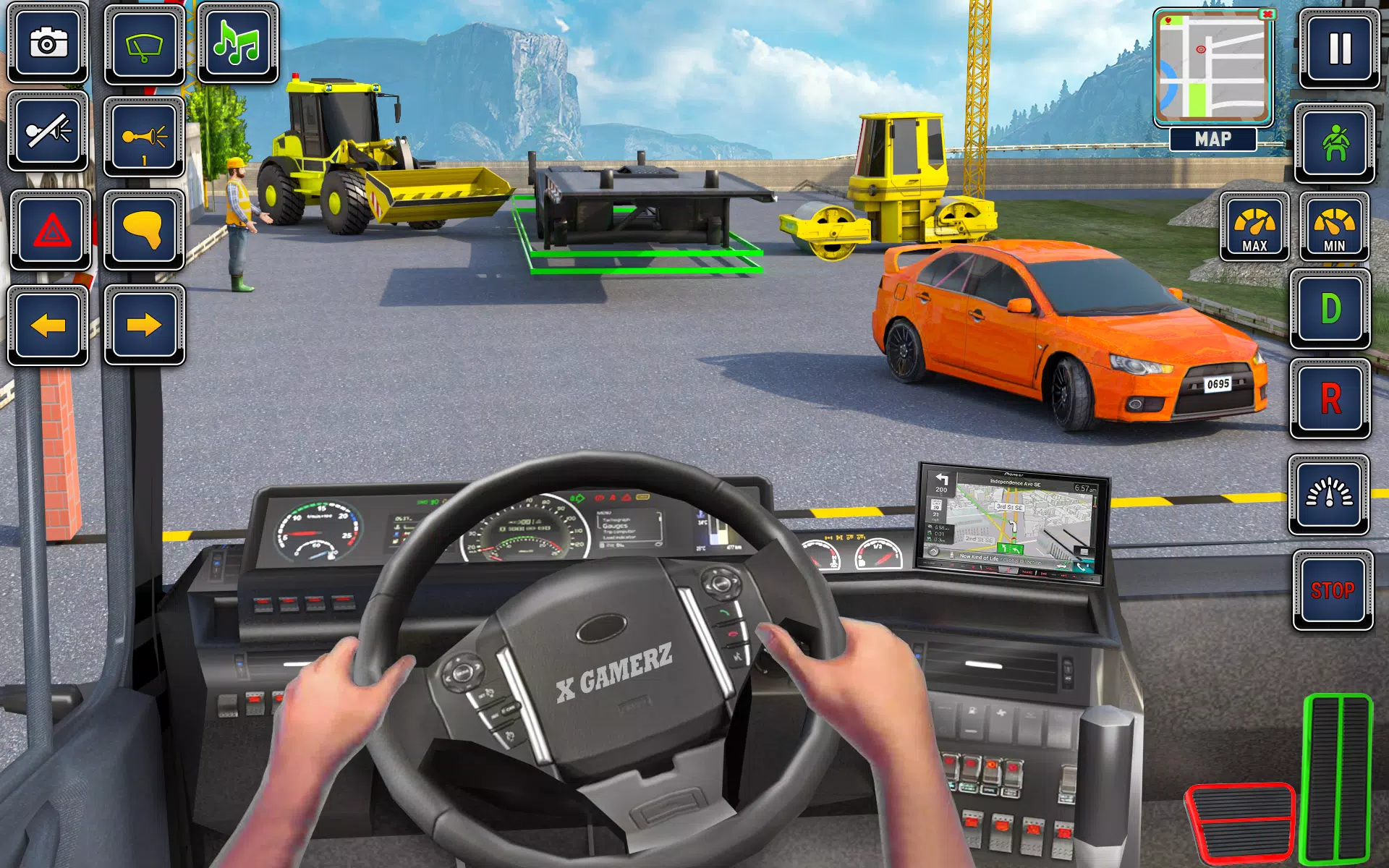 US Truck Driving Transport 3D Screenshots