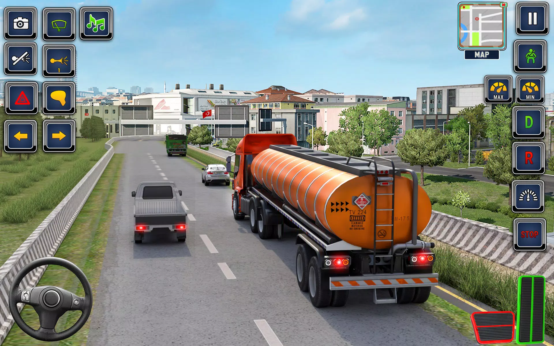US Truck Driving Transport 3D Screenshots