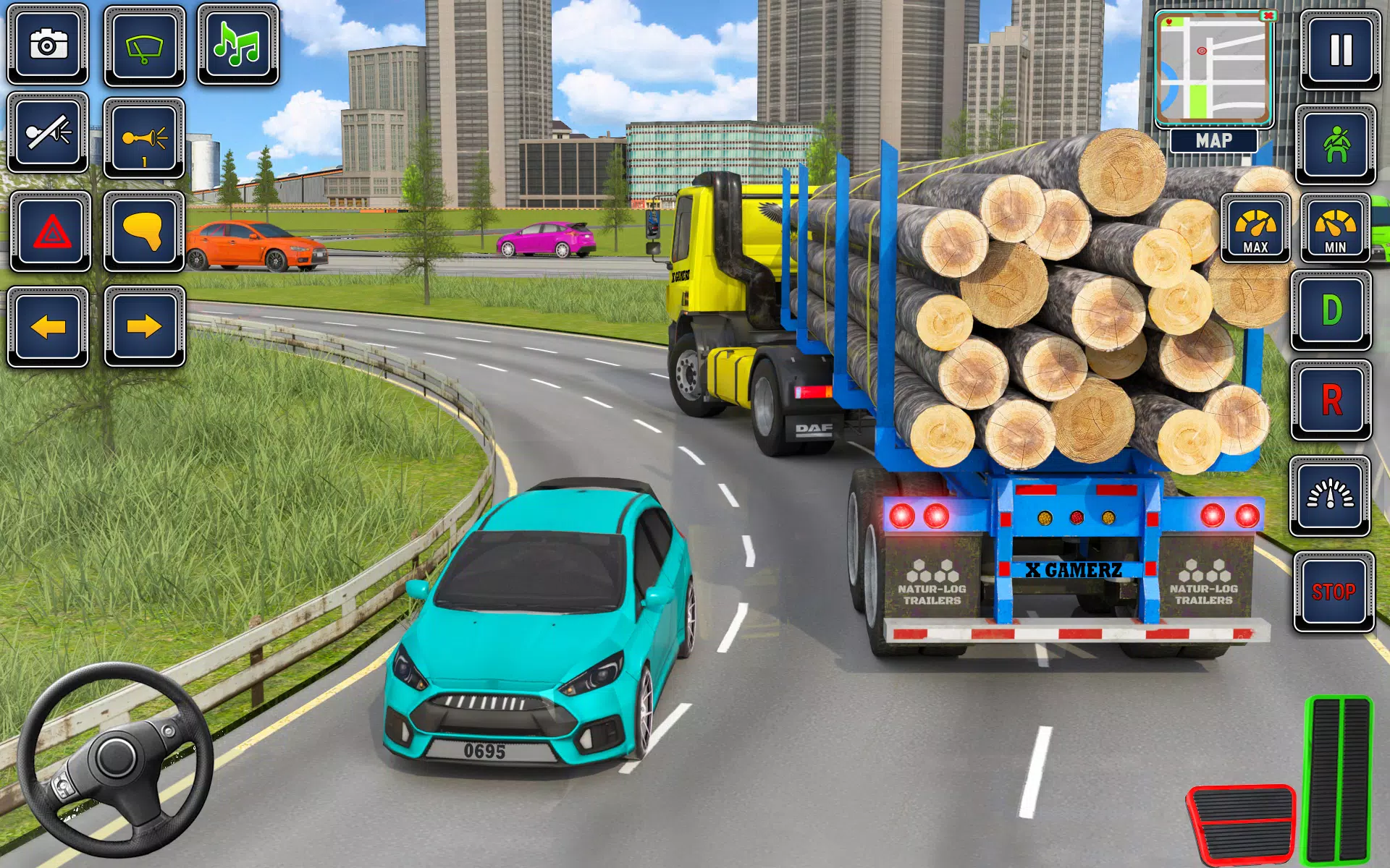US Truck Driving Transport 3D Screenshots