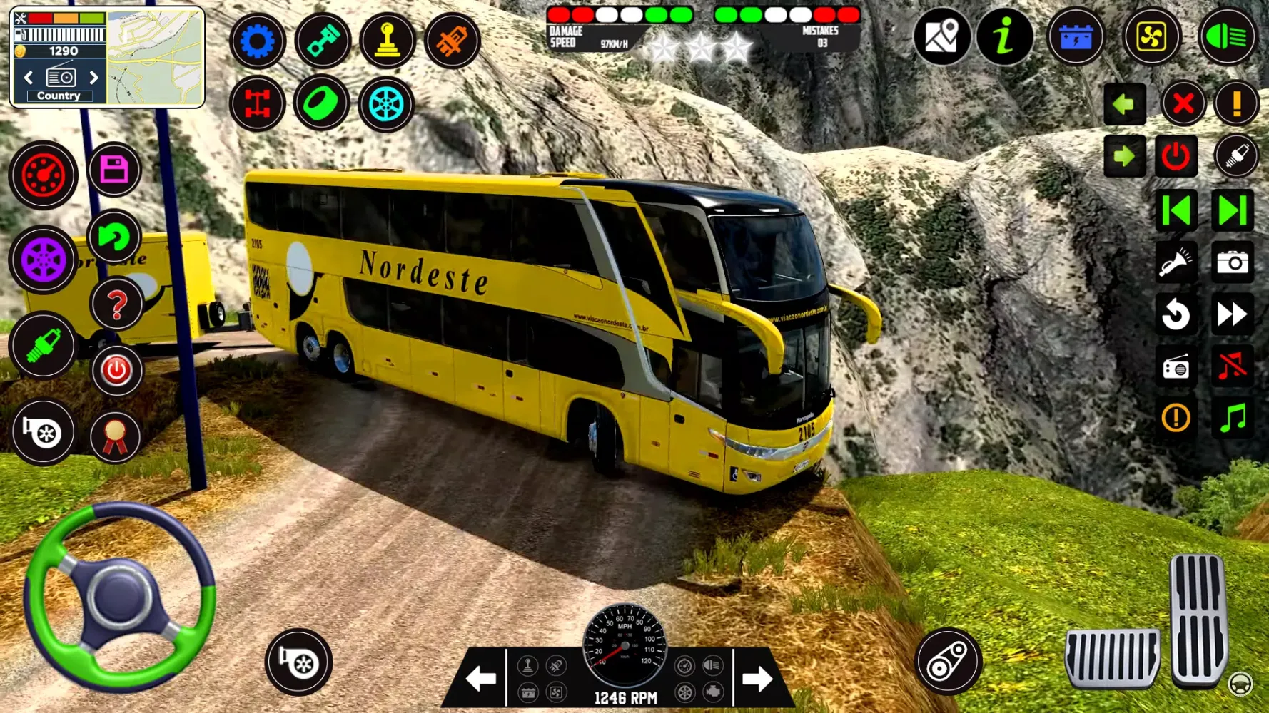 Real Bus Driving - Offroad Bus Screenshots