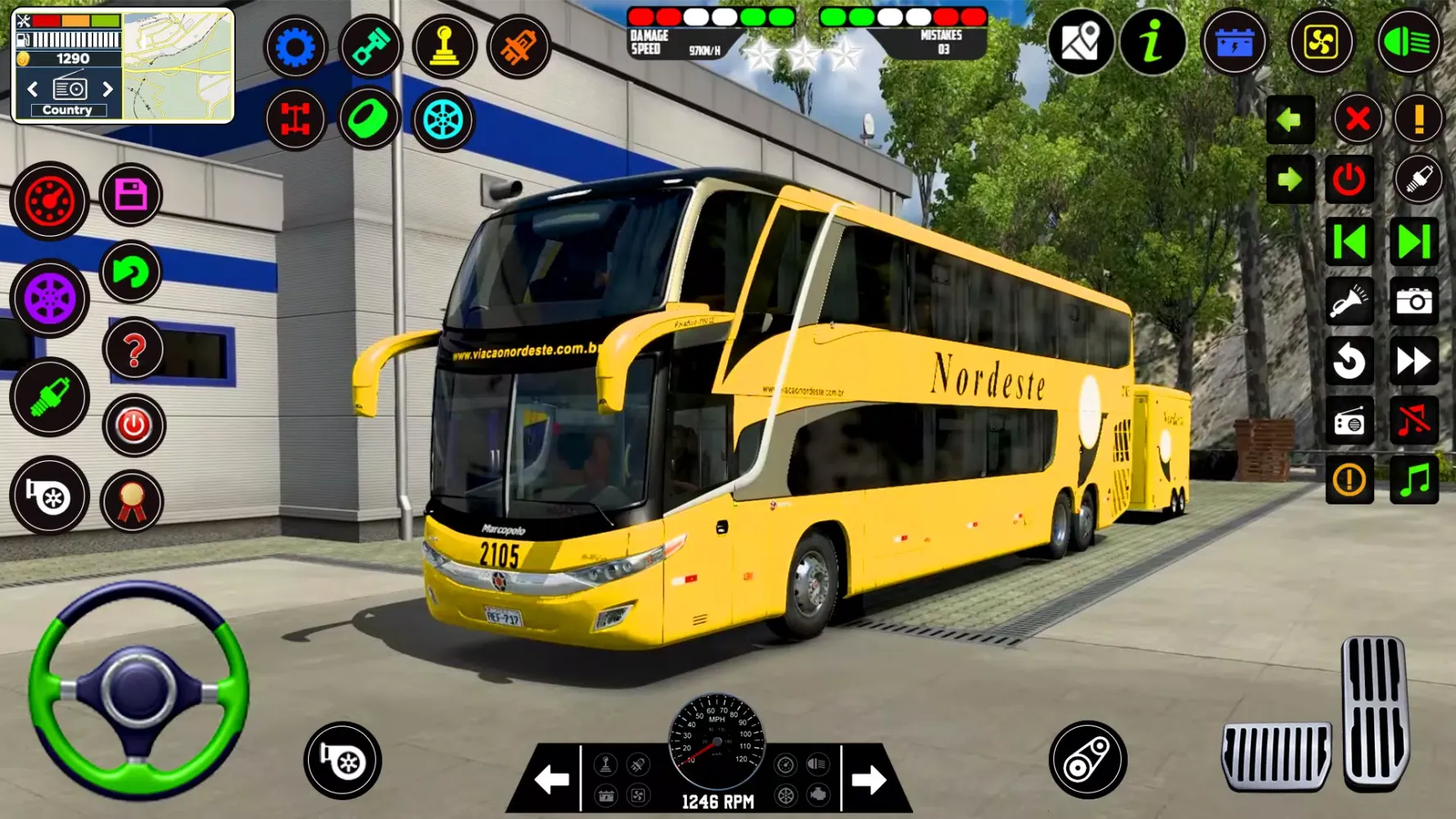 Real Bus Driving - Offroad Bus Screenshots