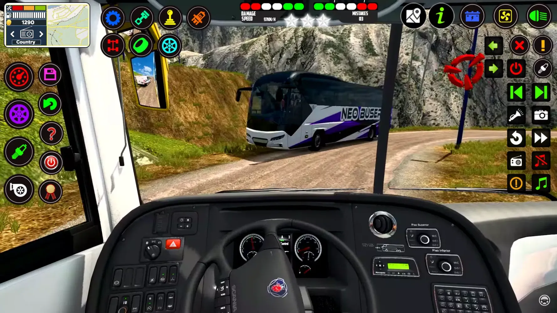 Real Bus Driving - Offroad Bus Screenshots