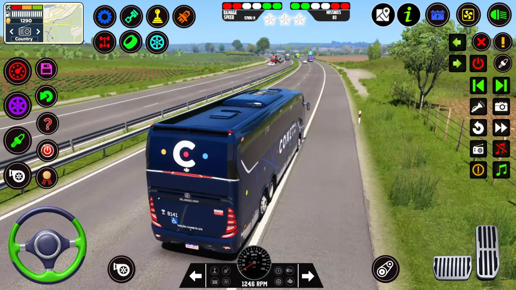 Real Bus Driving - Offroad Bus Screenshots