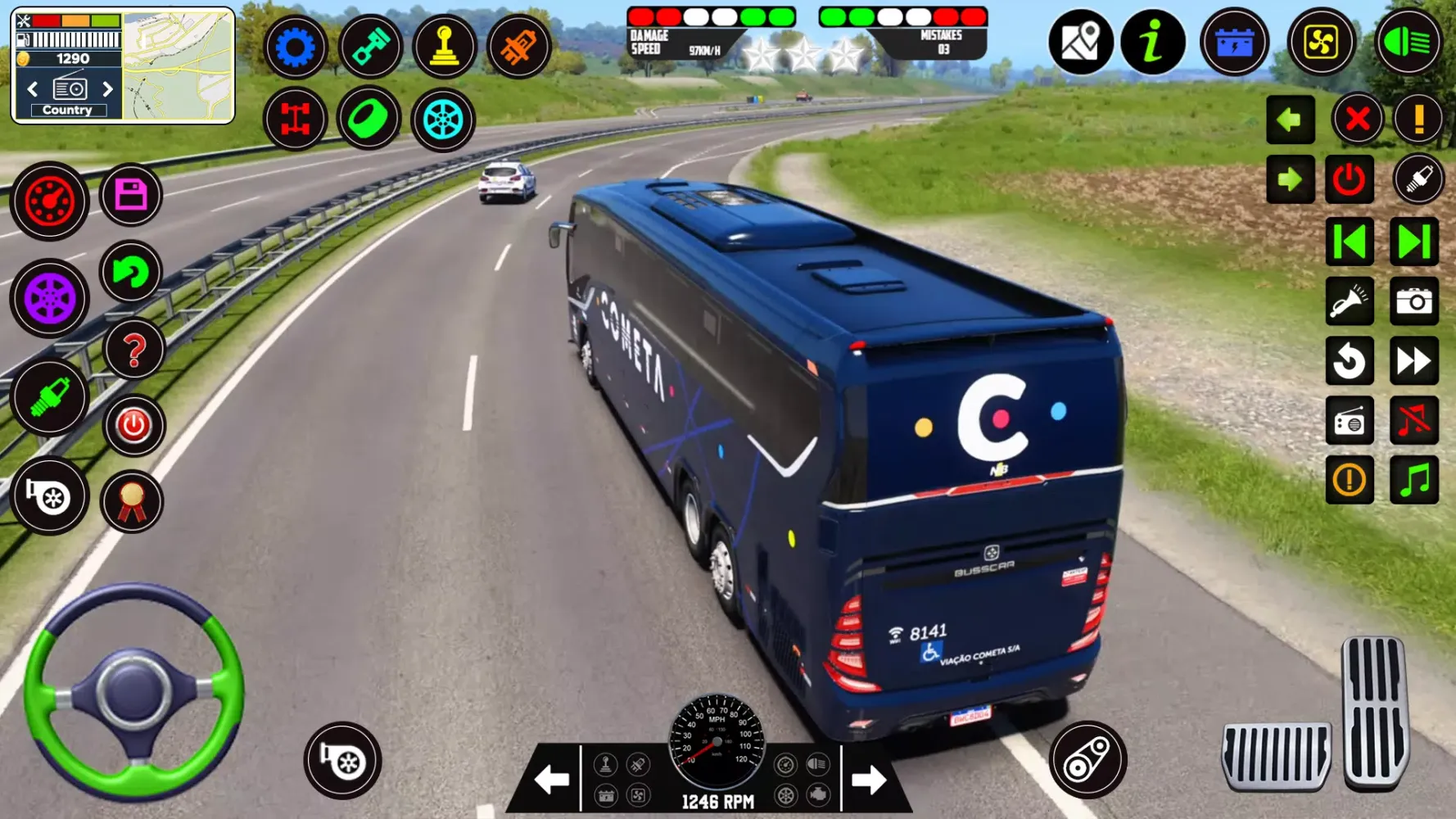 Real Bus Driving - Offroad Bus Screenshots