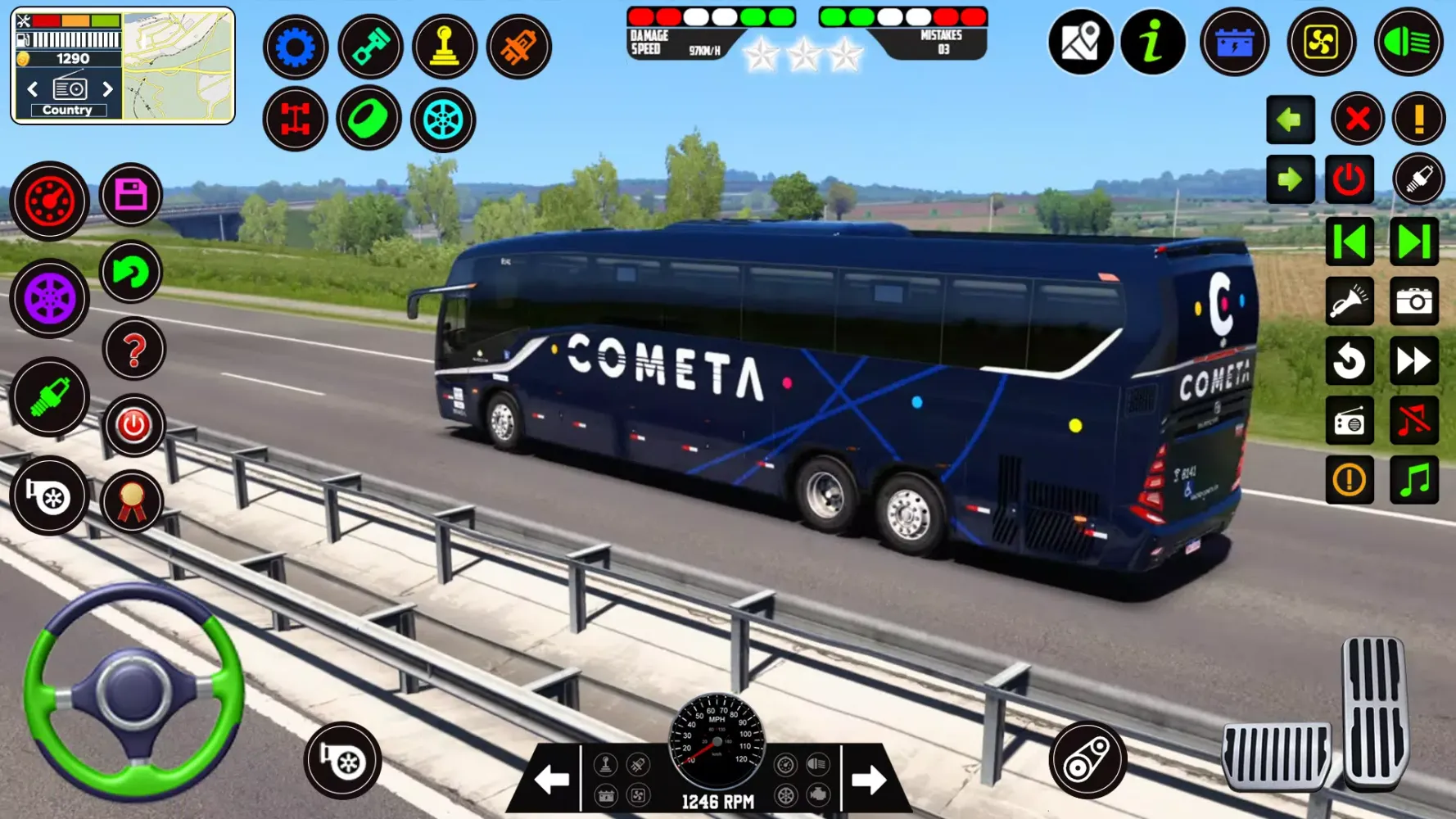 Real Bus Driving - Offroad Bus Screenshots