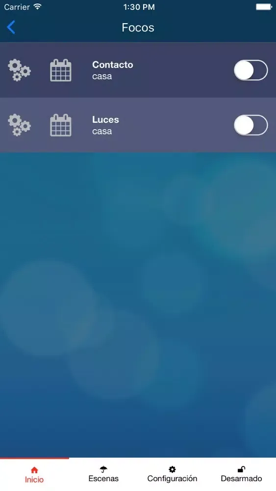 Capturas de pantalla de DomoticAP