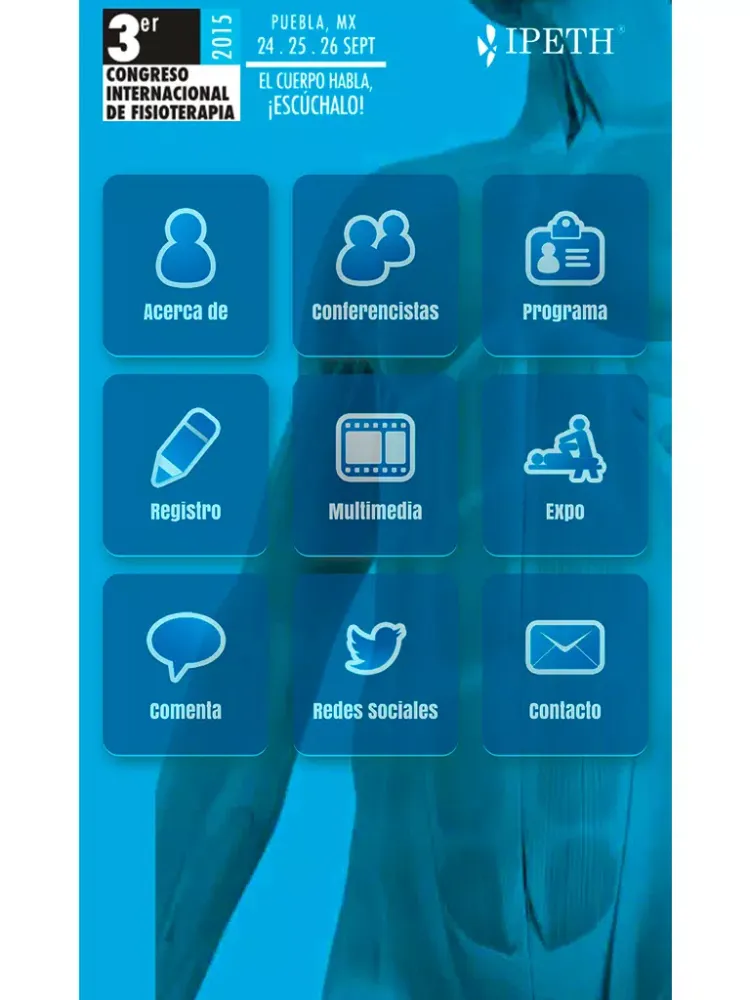 Congreso Fisioterapia iPad  Ekran Görüntüleri