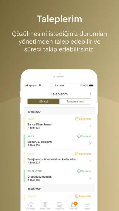 Aktif Yaşam Hizmet Yönetimi應用截圖
