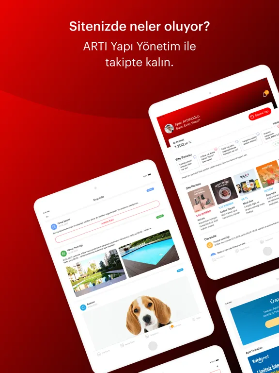 ARTI Yapı Yönetim iPad  スクリーンショット