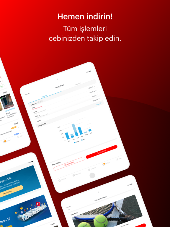 Tangkapan skrin ARTI Yapı Yönetim iPad 