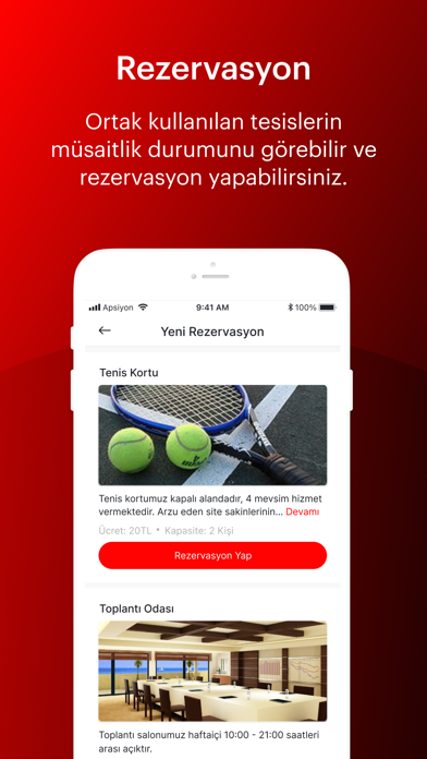Tangkapan skrin ARTI Yapı Yönetim