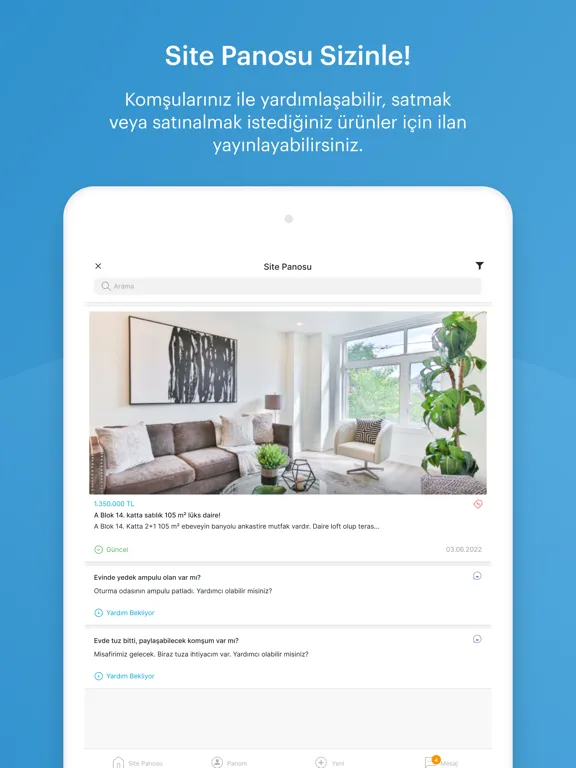 Capturas de pantalla de Eminol Grup Site Yöneticiliği iPad 