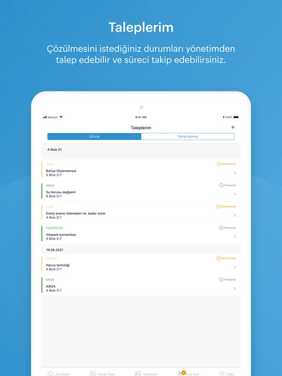 Capturas de pantalla de Eminol Grup Site Yöneticiliği iPad 