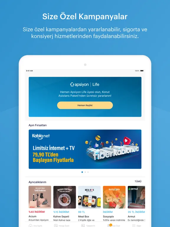 Capturas de pantalla de Eminol Grup Site Yöneticiliği iPad 