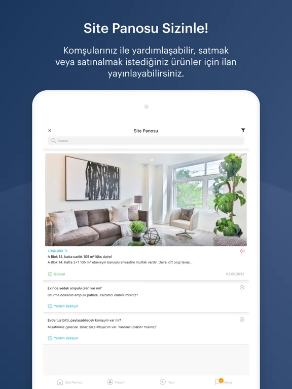 Göktekin Tesis Yönetimi iPad  سکرین شاٹس