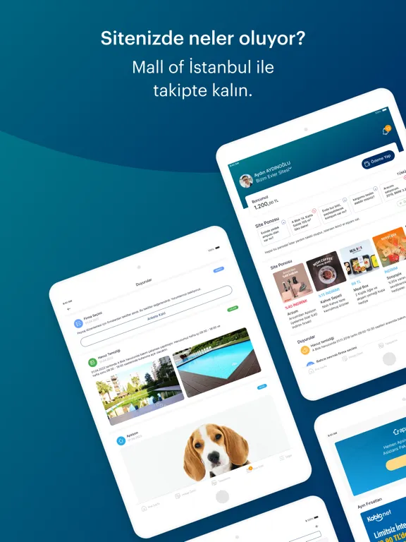 Tangkapan layar MALL OF İSTANBUL Rezidans–Ofis iPad 
