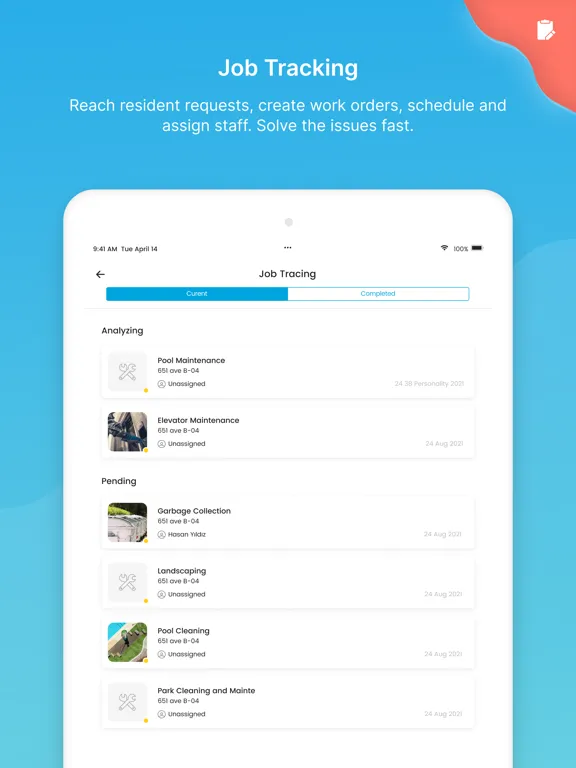 Apsiyon Manager iPad 應用截圖