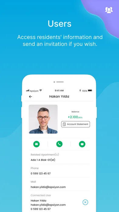 Apsiyon Manager應用截圖
