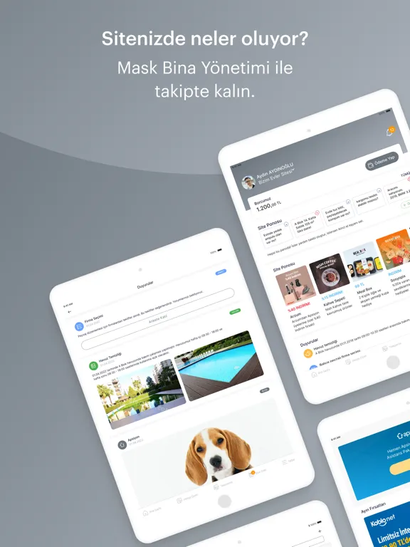 Mask Bina Yönetimi iPad  স্ক্রিনশট