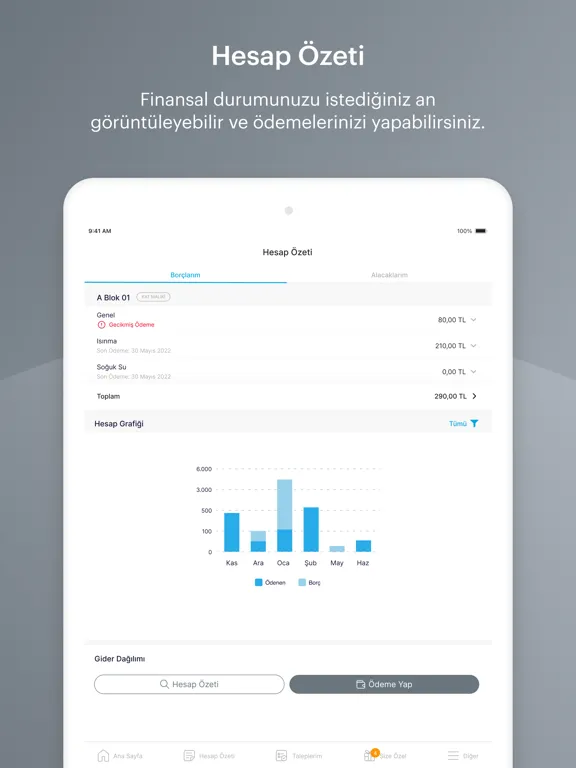 Mask Bina Yönetimi iPad  স্ক্রিনশট