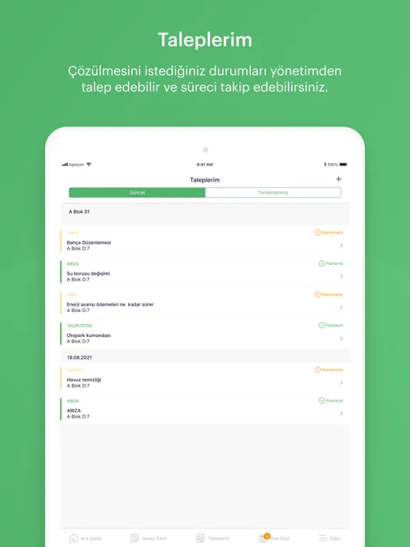MD Yönetim iPad  स्क्रीनशॉट
