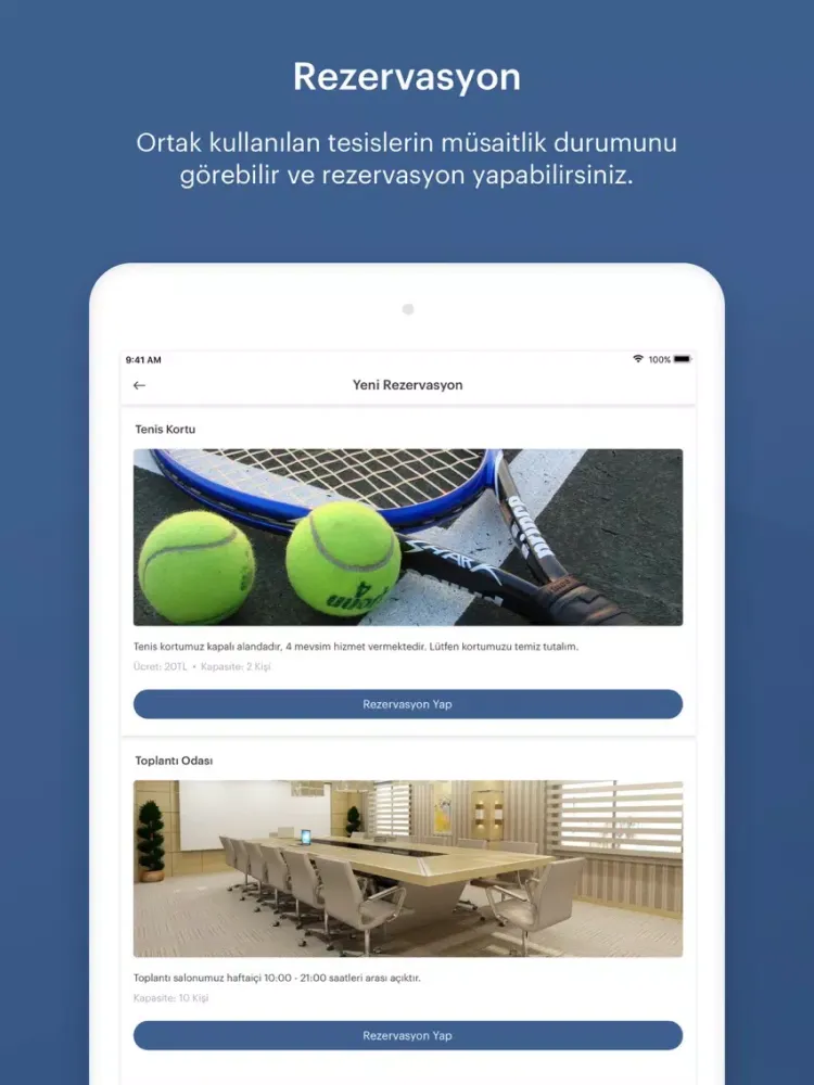 TYS Yönetim iPad  স্ক্রিনশট