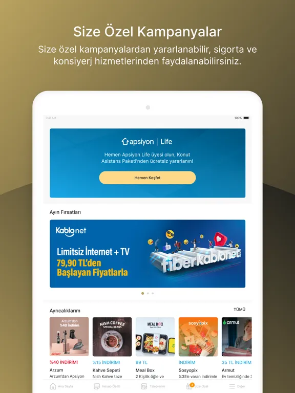 Zey  Yönetim iPad  スクリーンショット