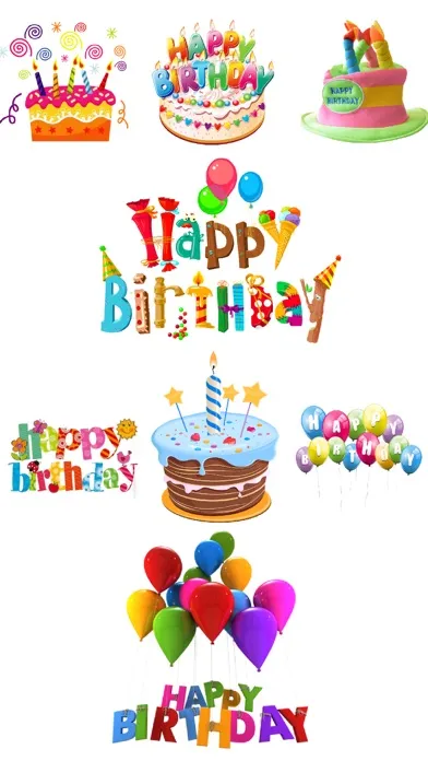 تصاویر Wish Happy Birthday by Sticker