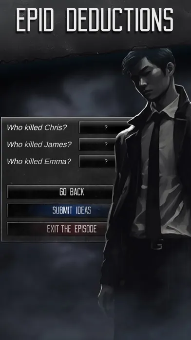 Capturas de tela do Murder Mystery Detective Story