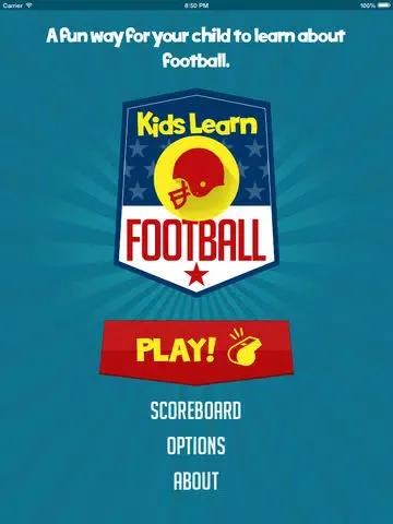 Kids Learn Football iPad 应用截图
