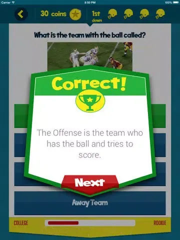 Kids Learn Football iPad 应用截图