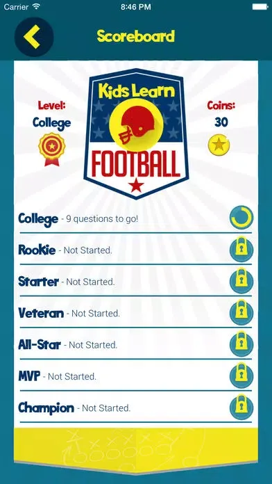 Kids Learn Football应用截图