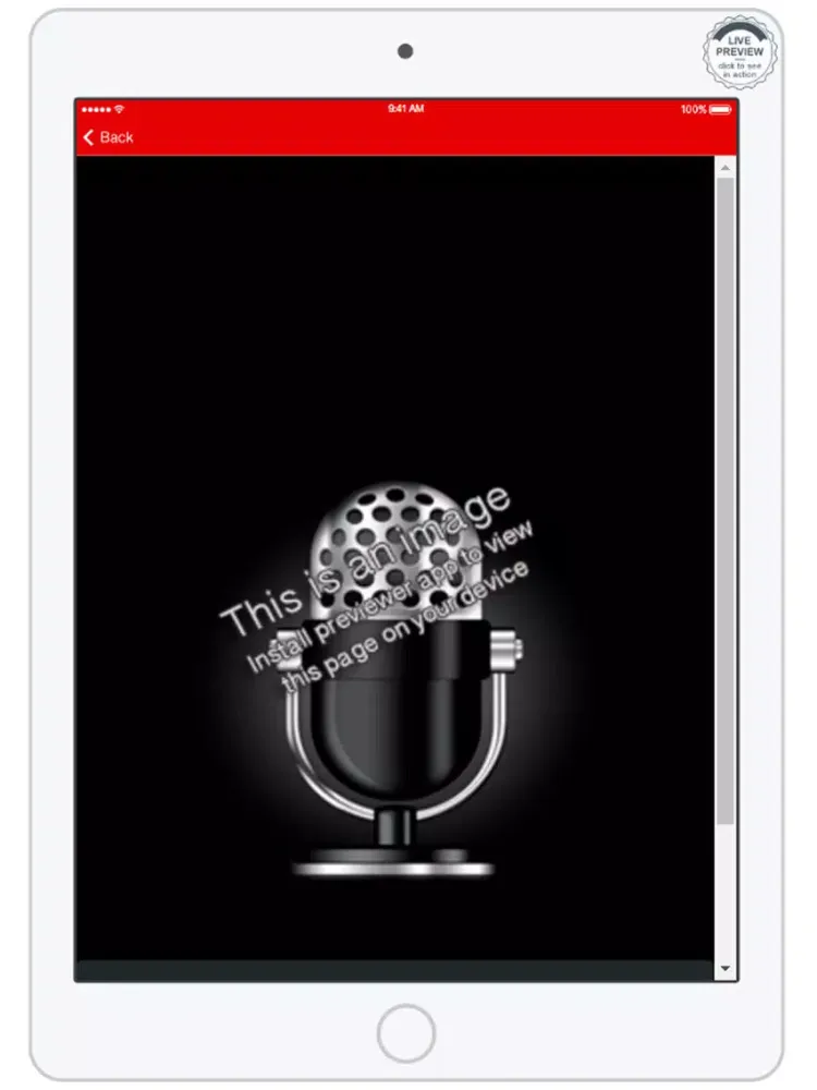 Grabadora de Voz Profesional iPad  Screenshots