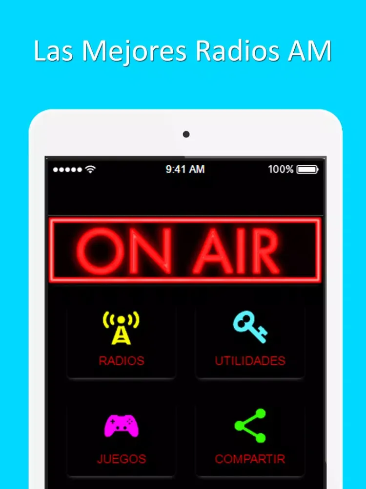 ภาพหน้าจอของ Radio AM Radio En Vivo iPad 