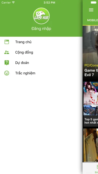 Gamehub - Mạng xã hội dành cho game thủ Việt سکرین شاٹس