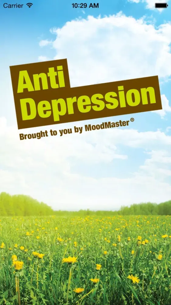 MoodMaster Anti-Depression App Screenshots