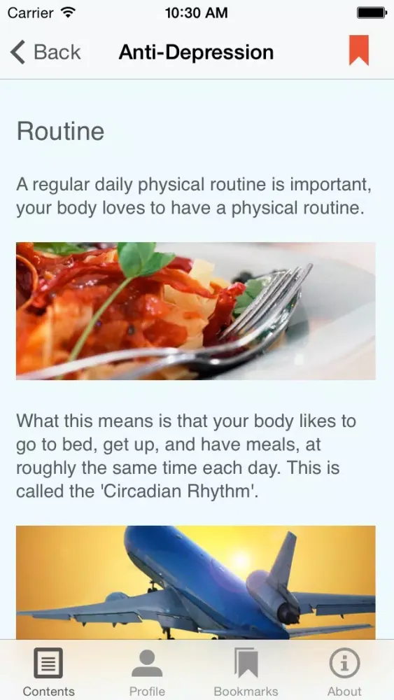 MoodMaster Anti-Depression App Screenshots