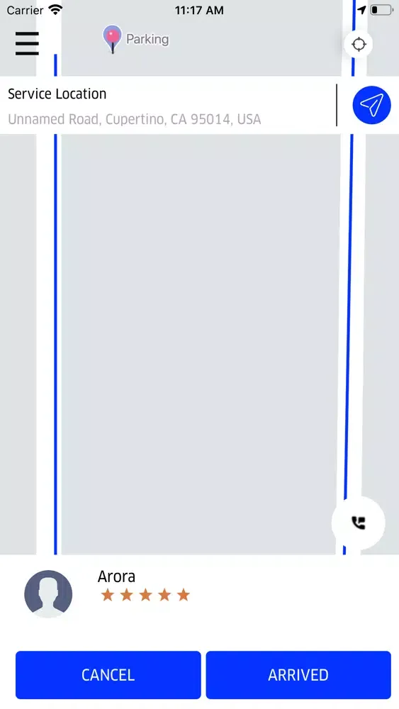 Capturas de tela do One Click Provider
