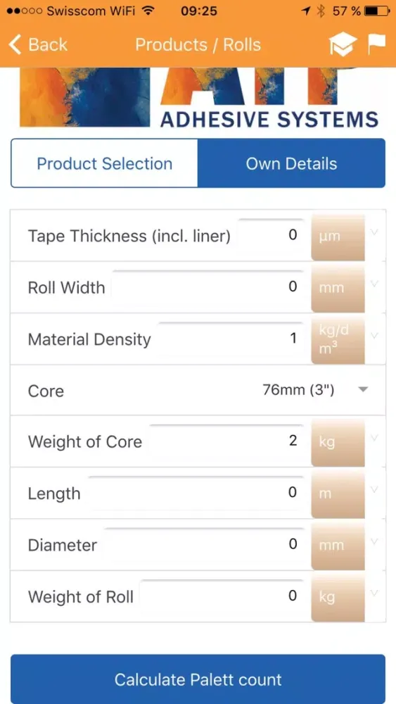 ATP - Roll Calculator and Unit Conversions Ekran Görüntüleri