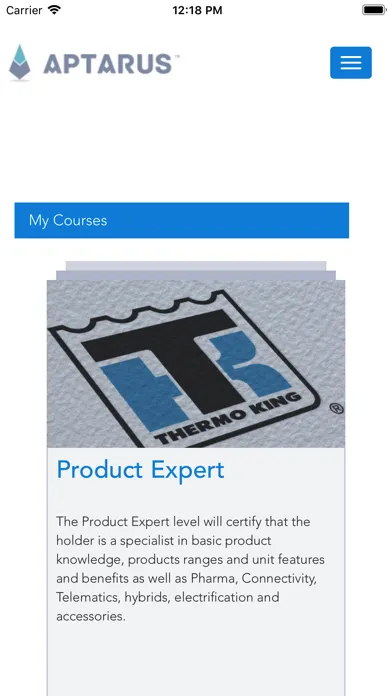 Thermo King LMS Ekran Görüntüleri