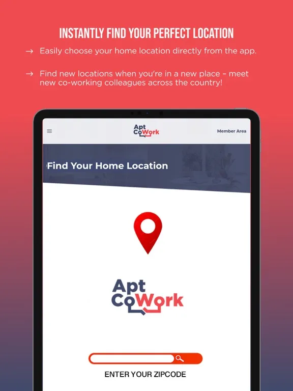Apt CoWork iPad  سکرین شاٹس