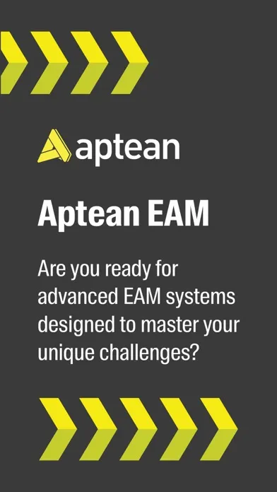 Aptean EAM Mobile Screenshots