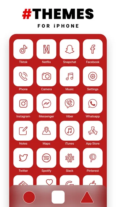 ภาพหน้าจอของ ThemeKit Aesthetic Icon Themer