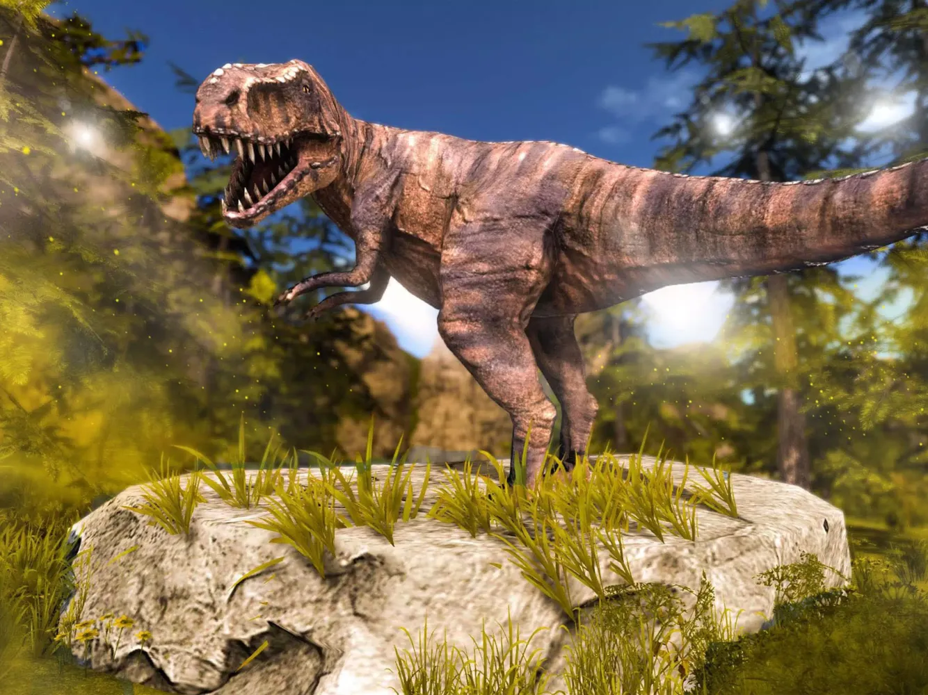 Captures d'écran de Jungle Dinosaur Simulator
