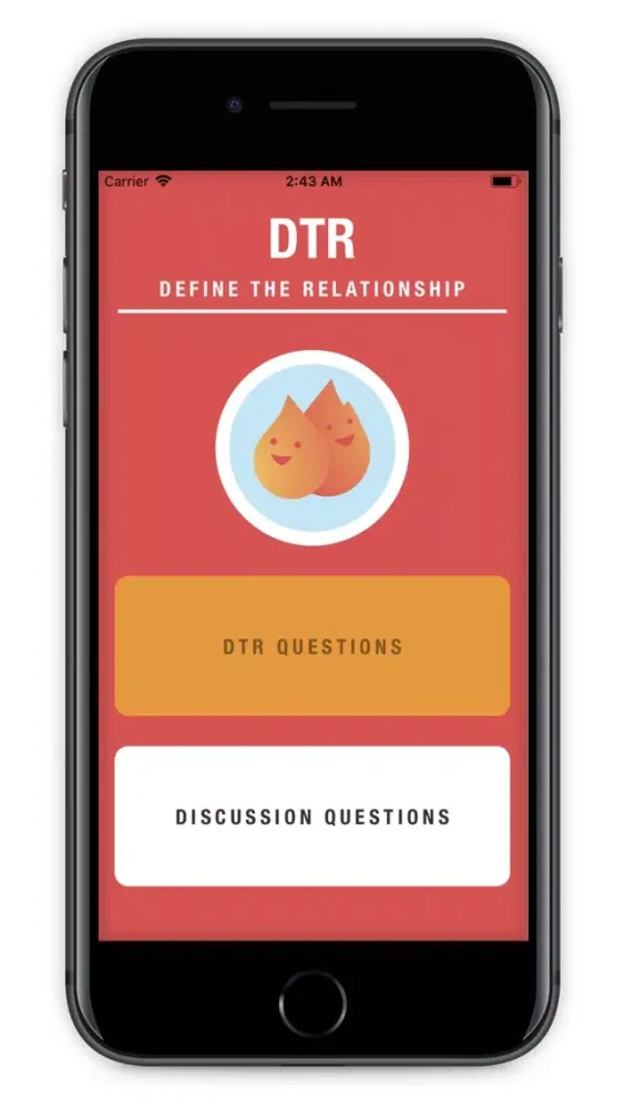 Capturas de pantalla de DTR - Define the Relationship